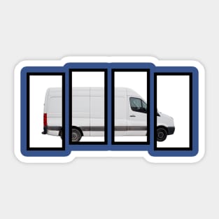 Van Tile Panes Sticker